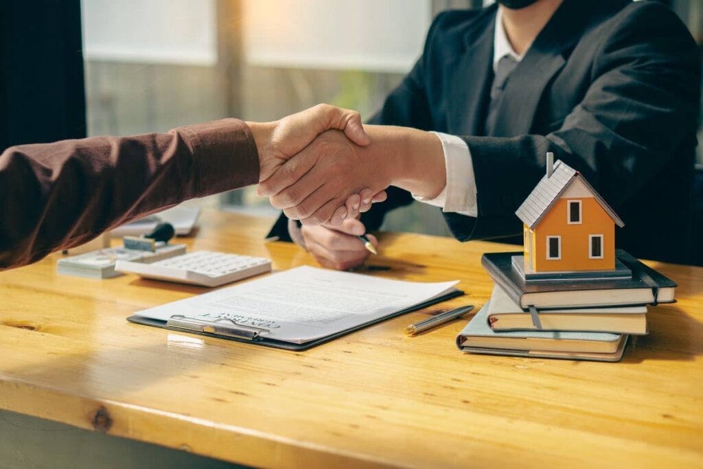 Homeowner reviewing a home insurance policy