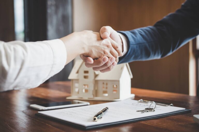Homeowner reviewing a guaranteed sale program agreement