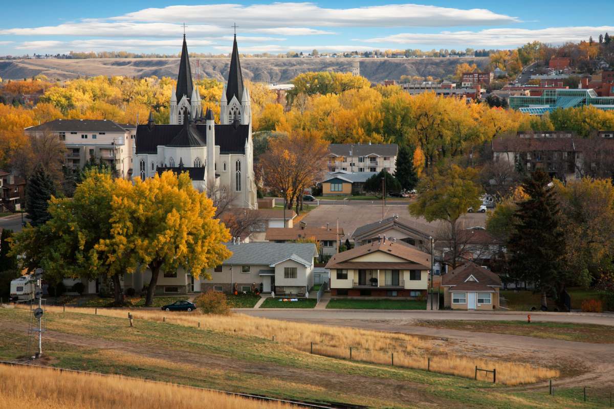 Medicine Hat, Alberta skyline